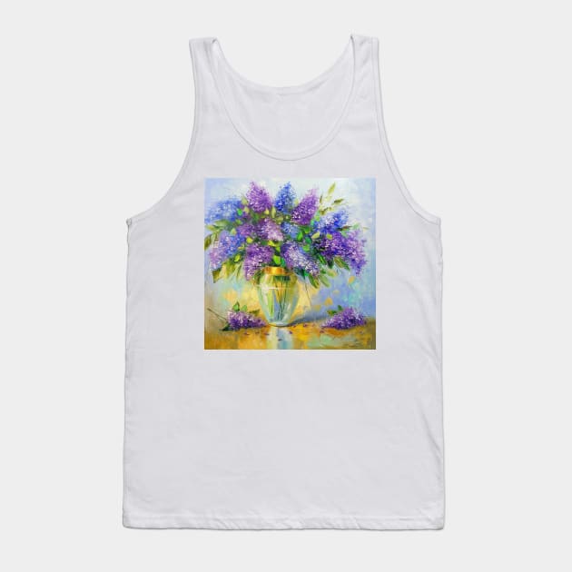 Bouquet of lilac Tank Top by OLHADARCHUKART